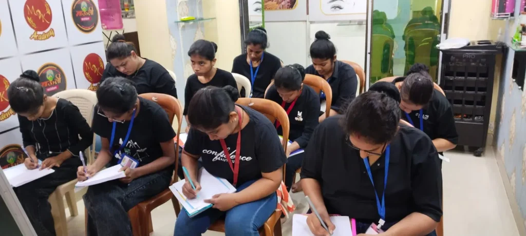 Beauty Exam at Mauli foundation